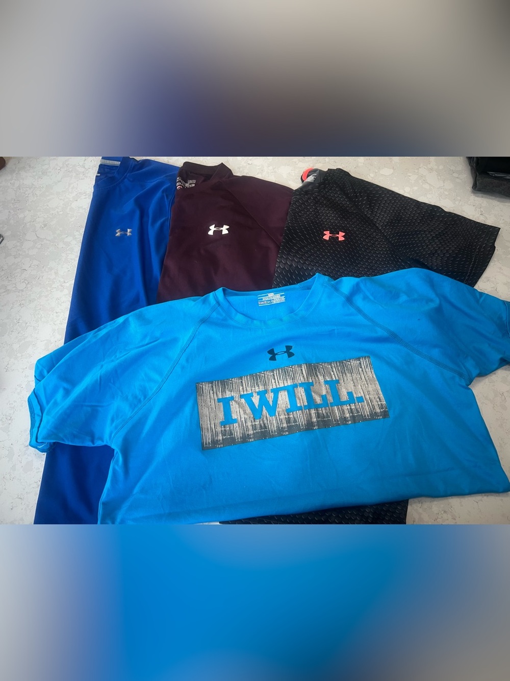 Under Armour and Nike Performance Tshirts